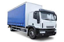 Car Hire Boston - 18 Tonne Curtain Side Truck - Truck hire Boston