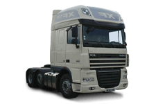 Car Hire Boston - 44 Tonne Sleeper Truck - Truck hire Boston
