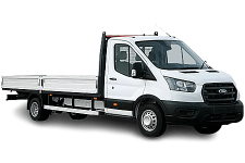 Car Hire Boston - Ford Transit Dropside Van - Van hire Boston