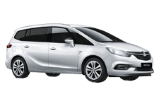 Car Hire Boston - Vauxhall Zafira 7-Seater - Minibus hire Boston
